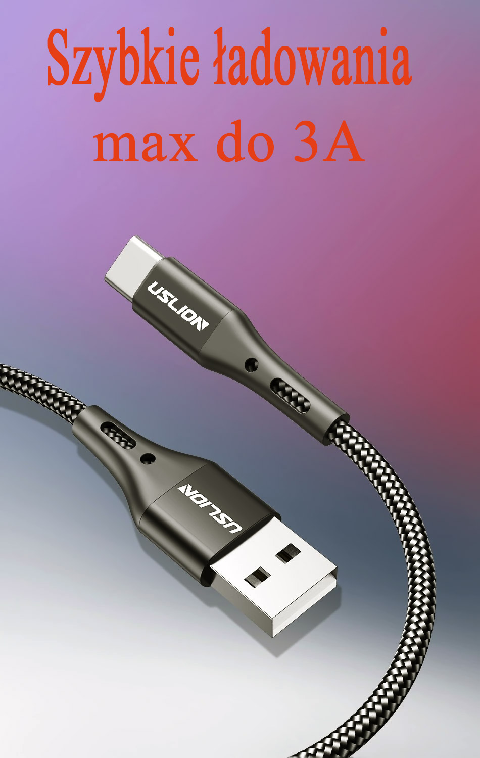 Kable USB szybkiego ładowania